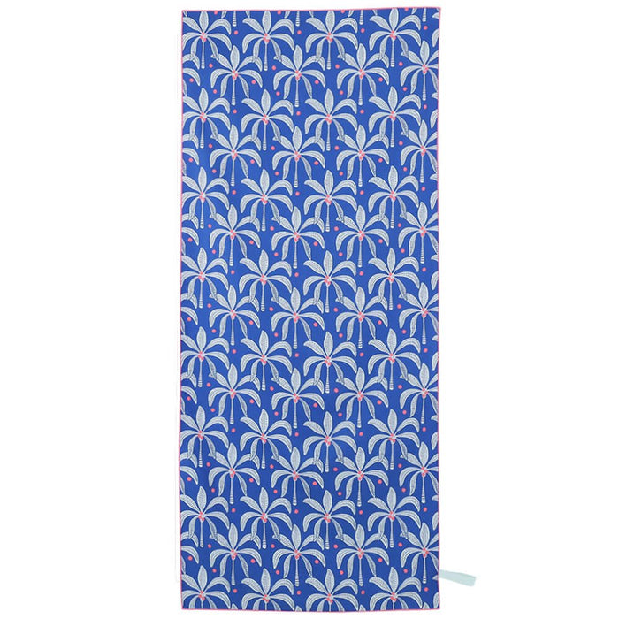 Palm Bunch Reversible Eco Beach Towel Beach Towel - Rockflowerpaper