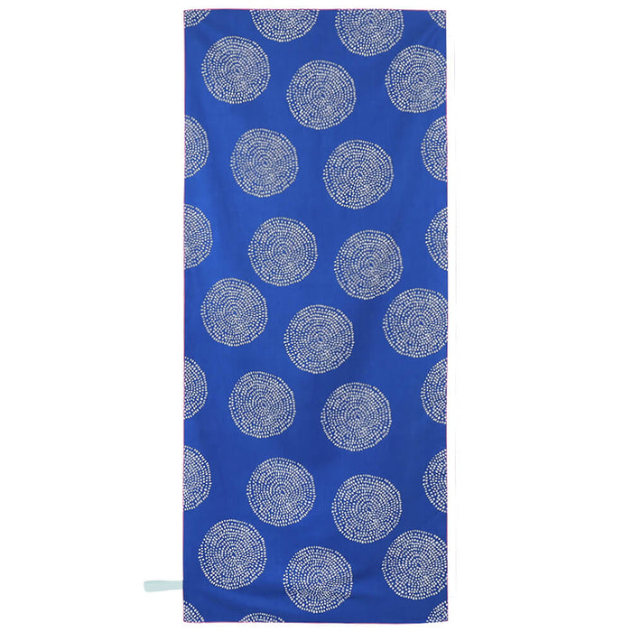Palm Bunch Reversible Eco Beach Towel Beach Towel - Rockflowerpaper