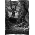 Satan Paradise Lost Summoning Fallen Angels Blanket