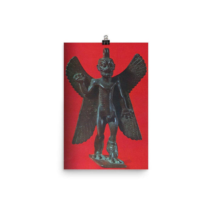 Pazuzu Babylonian Wind Demon Poster - The Luciferian Apotheca