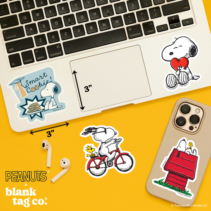 Peanuts® Waterproof Sticker - 1 Smart Cookie