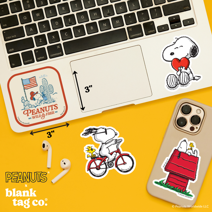 Peanuts® Waterproof Sticker - Peanuts Wild & Free