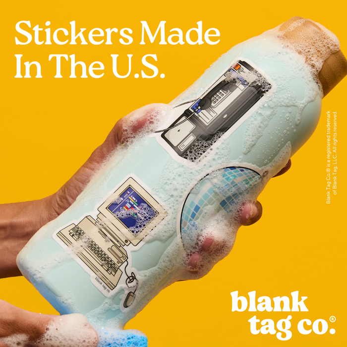 Peanuts® Waterproof Sticker - Sleeping Snoopy