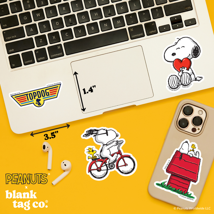 Peanuts® Waterproof Sticker - Top Dog Flying Ace