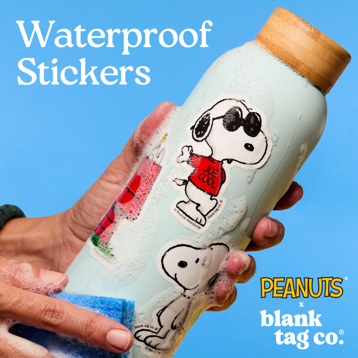 Peanuts® Waterproof Sticker - Woodstock's Frustrated Grandfather