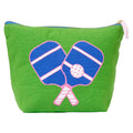 Pickleball Green Large Canvas Pouch