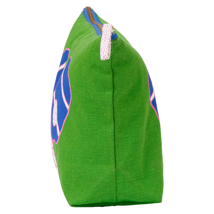 Pickleball Green Large Canvas Pouch