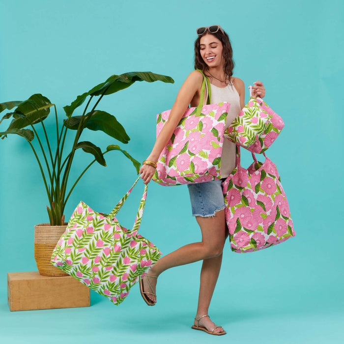 Pink Delight Little Shopper Tote Bag Tote - rockflowerpaper