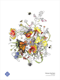 Pollinator Petal Patch Fine Art Poster