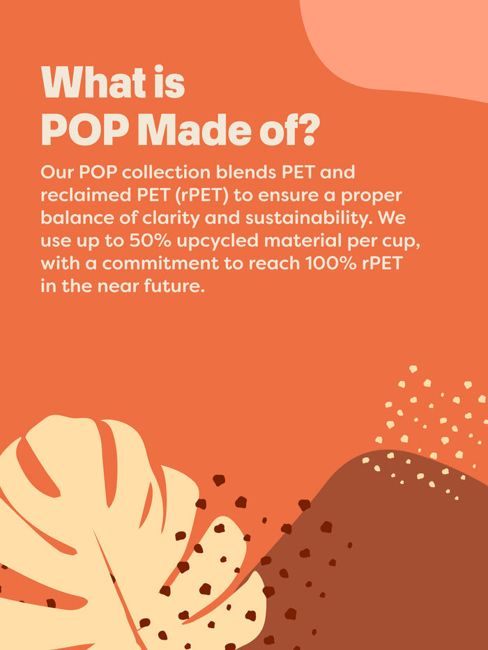 POP 14oz Vino Lemon Yellow - Bulk - 252/Case