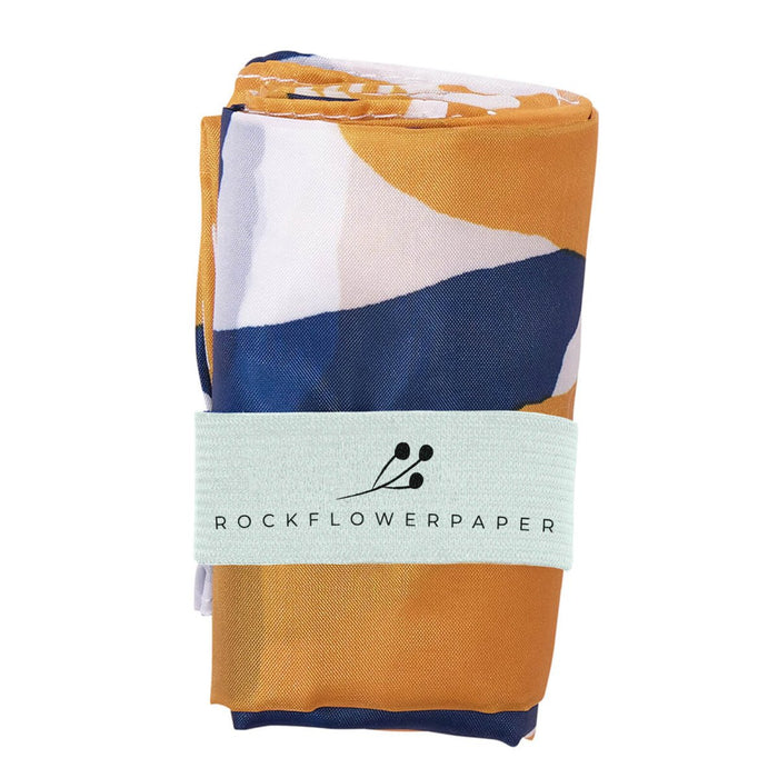 Poppies blu Reusable Shopping Bag Reusable Shopping Bag - Rockflowerpaper
