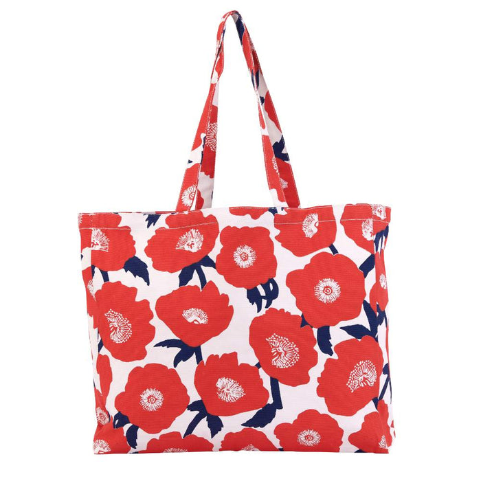 Poppies Little Shopper Tote Bag Tote - rockflowerpaper