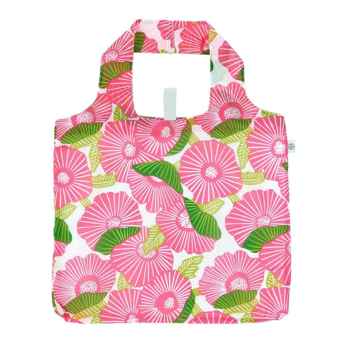 Poppy Papaver blu Reusable Shopping Bag Reusable Shopping Bag - rockflowerpaper