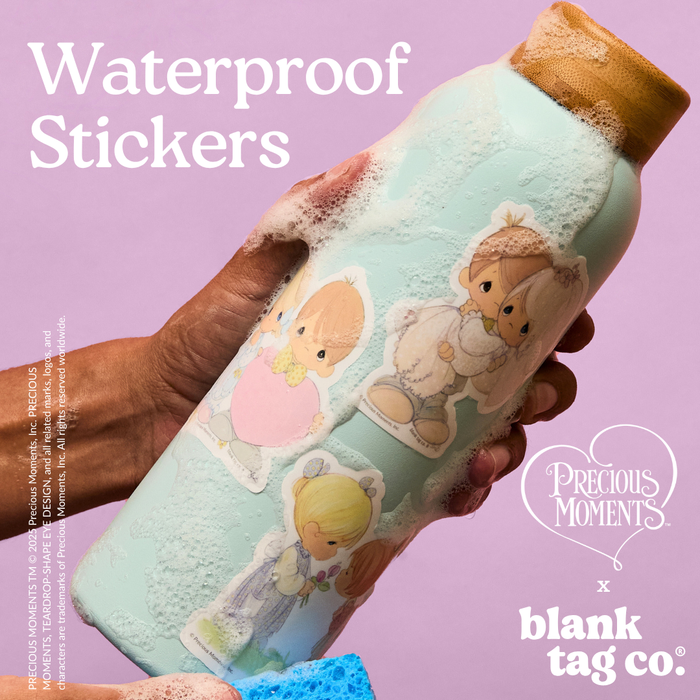 Precious Moments® Girl Smelling A Tulip Sticker