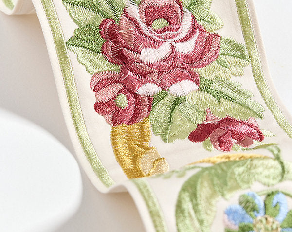 REINE EMBROIDERED TAPE TRIMMING