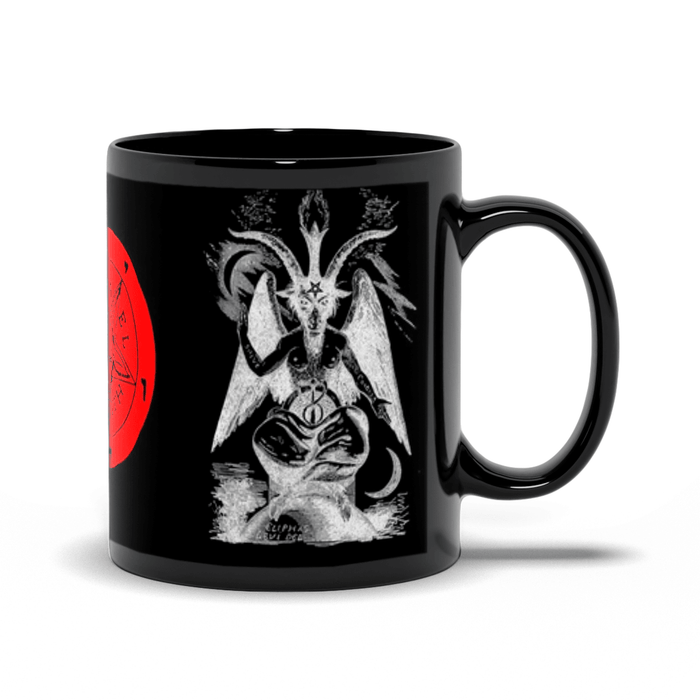 Sabbatic Goat Samael & Lilith Coffee Mug