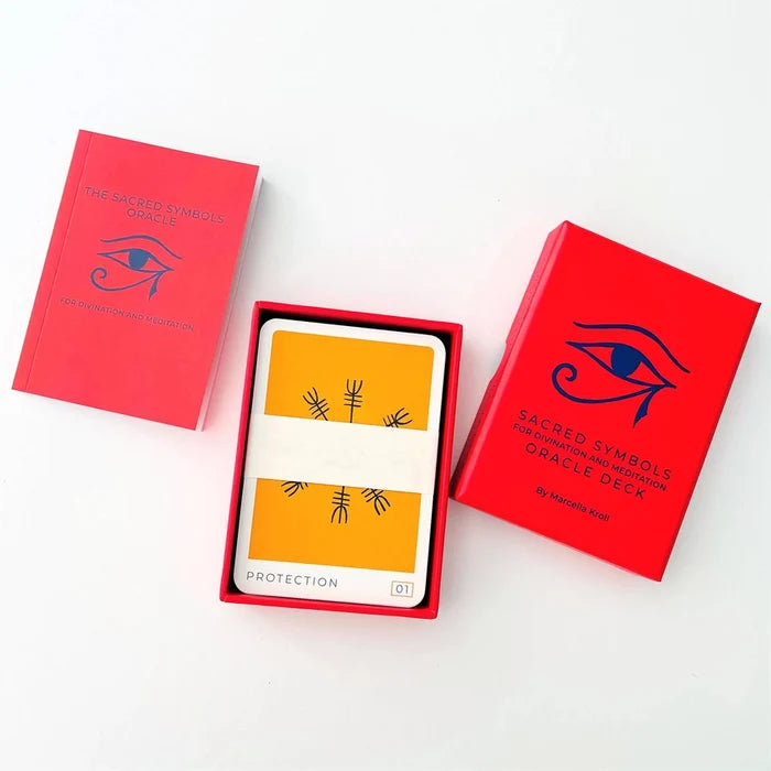 Sacred Symbols Oracle Deck By Marcella Kroll