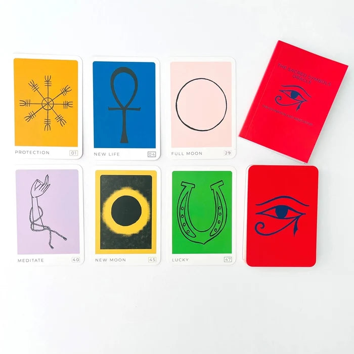 Sacred Symbols Oracle Deck By Marcella Kroll