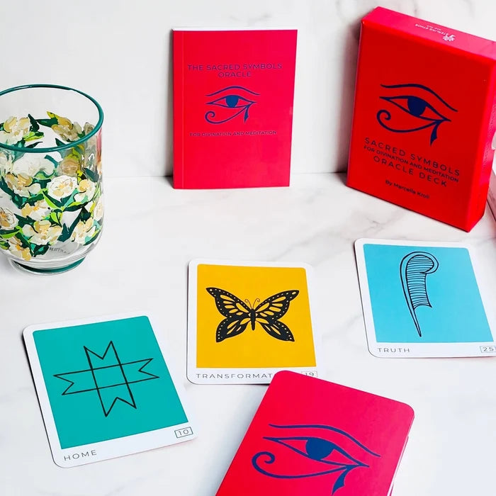 Sacred Symbols Oracle Deck By Marcella Kroll