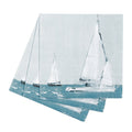Sail Away Paper Cocktail Napkins (Pack of 25) Paper Cocktail Napkin - rockflowerpaper