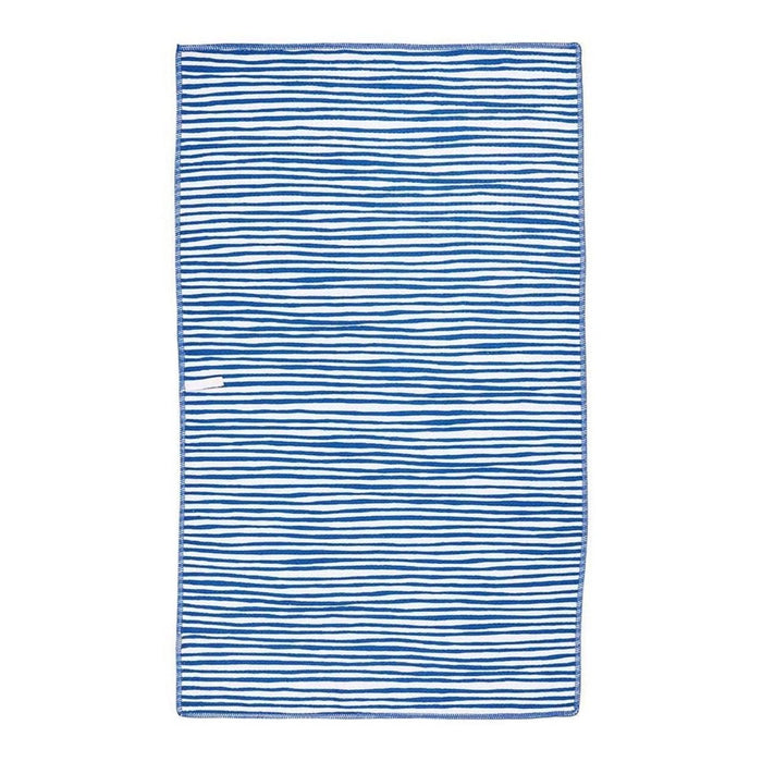 Sandy Claws blu Kitchen Tea Towel - Double - Sided Print Kitchen Towel - rockflowerpaper