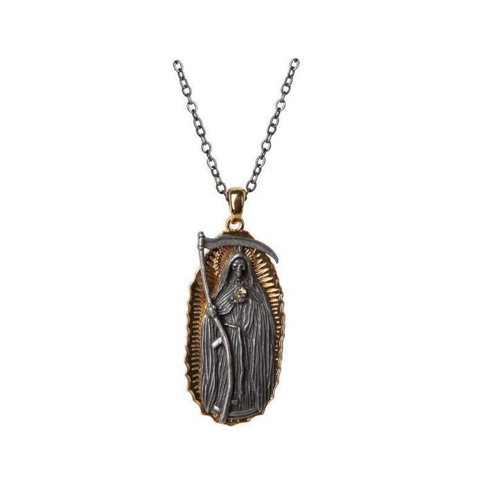 Santa Muerte Pendant - The Luciferian Apotheca