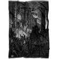 Fallen Angels Paradise Lost Fleece Blanket