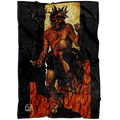 Satan Devil Demons Fleece Blanket