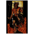 Satan & Fires of Hades Poster - The Luciferian Apotheca