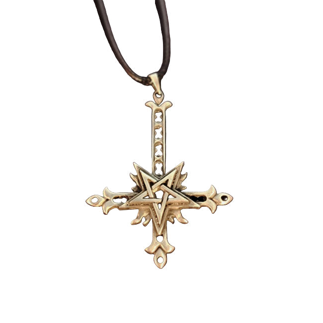 Satanic Blasphemy Inverted Cross