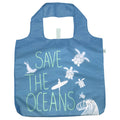 Save the Ocean blu Reusable Shopping Bag Reusable Shopping Bag - Rockflowerpaper