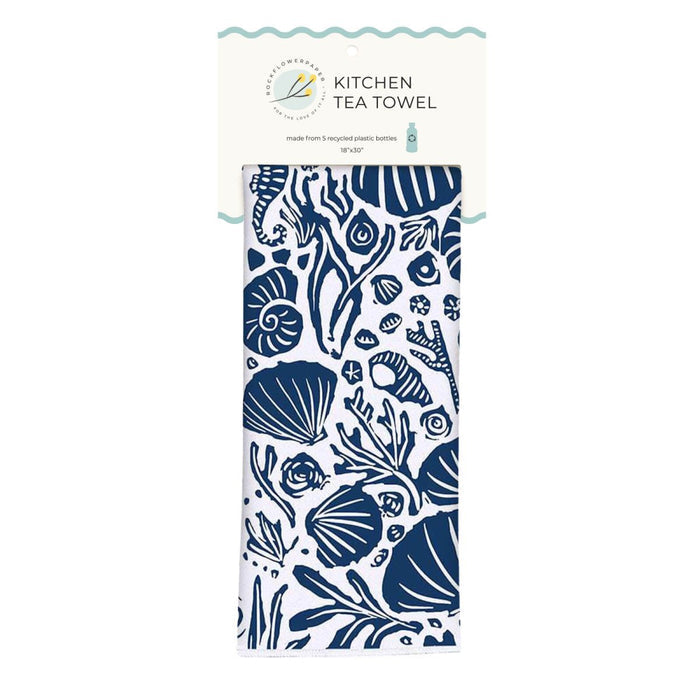 Sea Life Eco Kitchen Tea Towel Tea Towel - rockflowerpaper