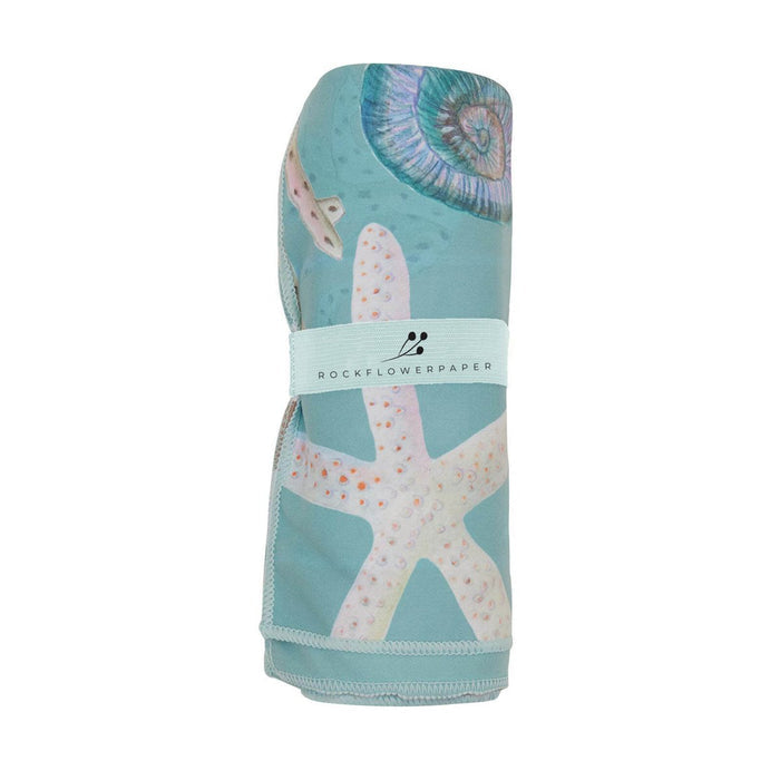 Sea Treasures Reversible Eco Beach Towel Beach Towel - rockflowerpaper