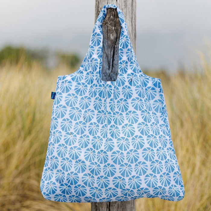 Sea Urchin Blue blu Reusable Shopping Bag Reusable Shopping Bag - Rockflowerpaper