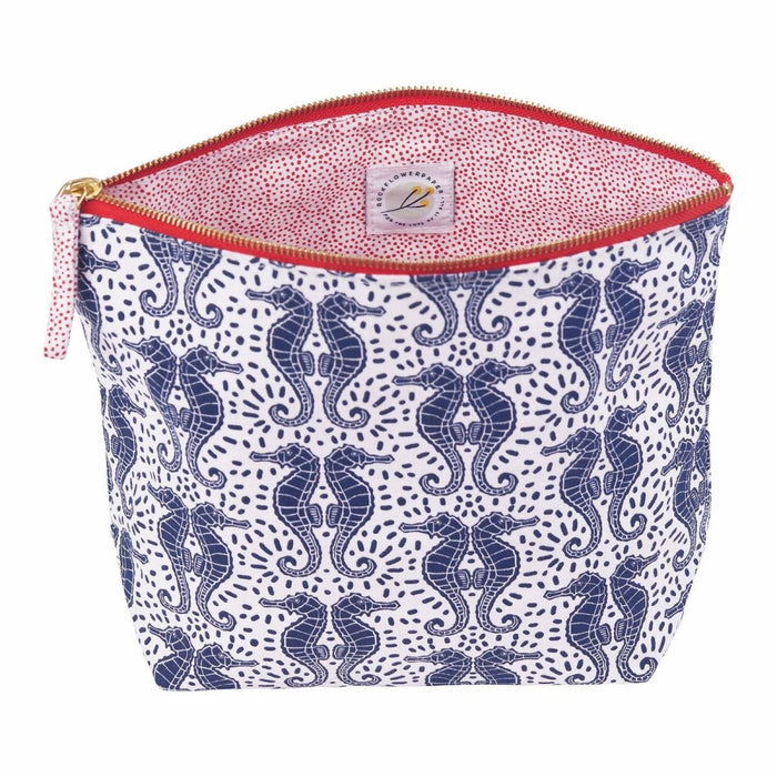 Seahorse Pouch Large Pouch - rockflowerpaper
