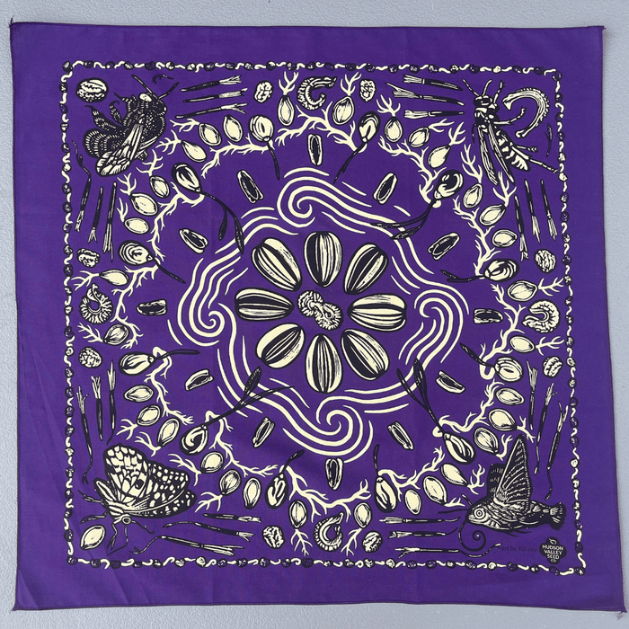 Seeds and Pollinators Bandana