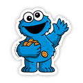 Sesame Street® Cookie Monster Waterproof Sticker