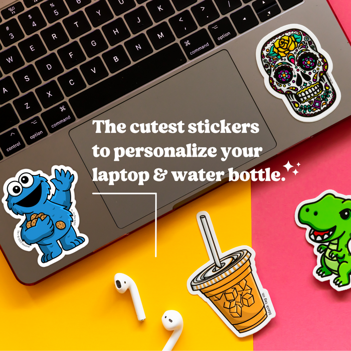 Sesame Street® Cookie Monster Waterproof Sticker