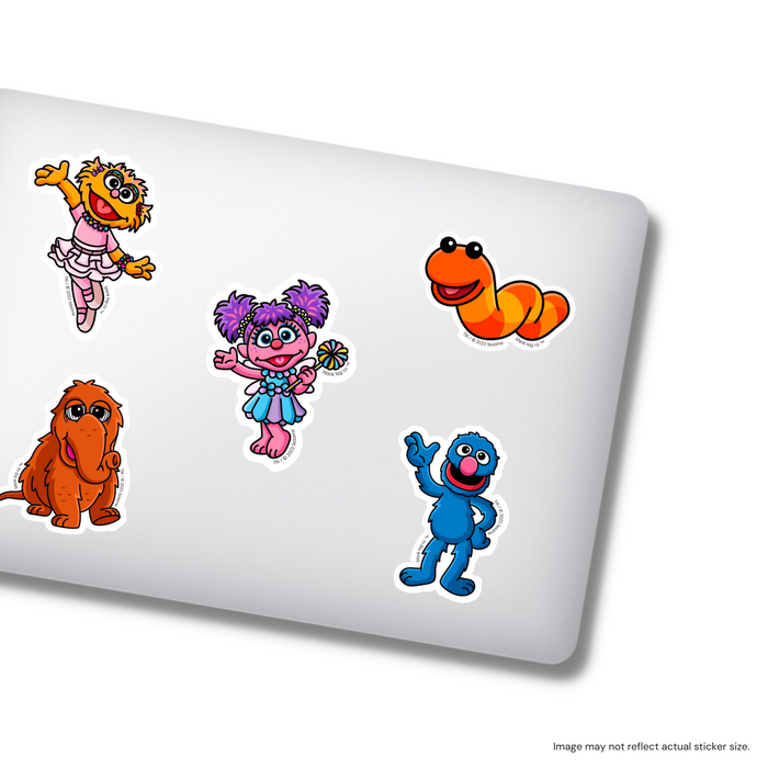 Sesame Street® Cupid Grover Waterproof Sticker