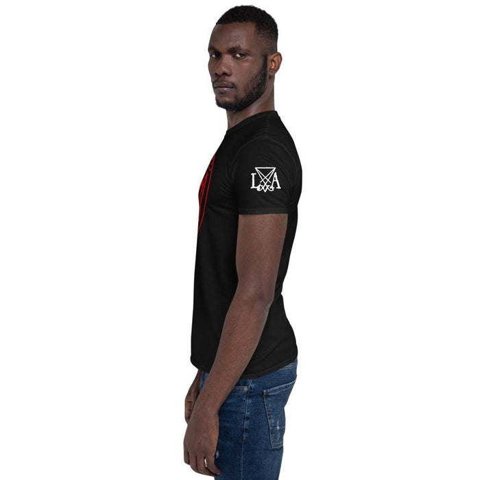 Seven Demons Sigil Babylonian Short-Sleeve Unisex T-Shirt - The Luciferian Apotheca