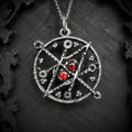 Sigil of Azazel Saturn Pendant