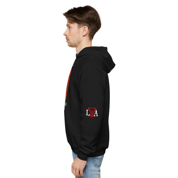 Sigil of BELIAL Lord of the Earth pull-over Unisex fleece hoodie - The Luciferian Apotheca