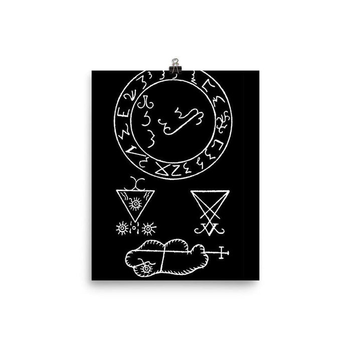 Sigil of Lucifer Poster - The Luciferian Apotheca