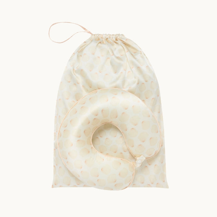 Silk Laundry Bag with Drawstring, 53x40cm /20"x 15" Seashells