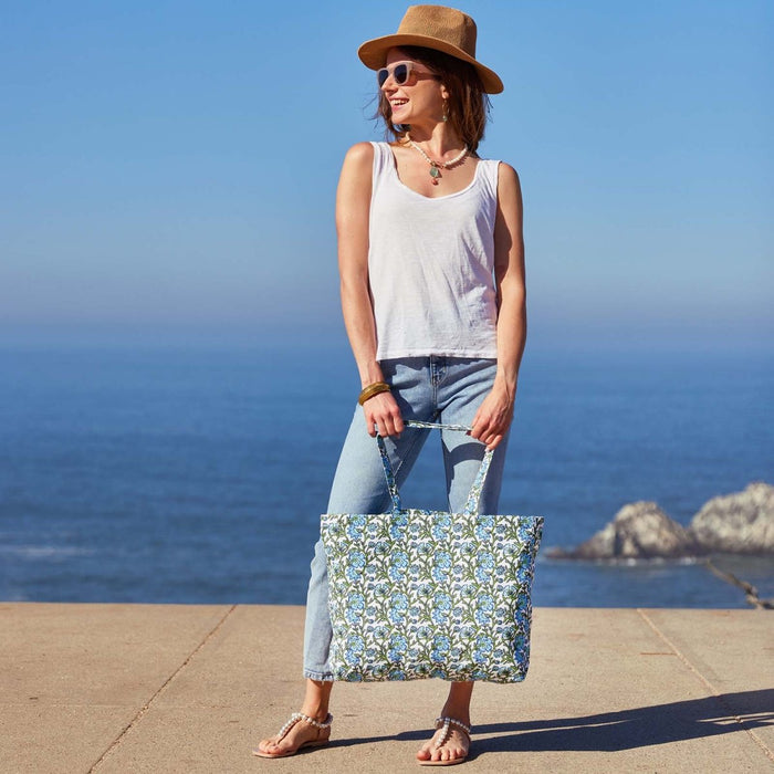 Sloane Little Shopper Tote Bag Tote - rockflowerpaper