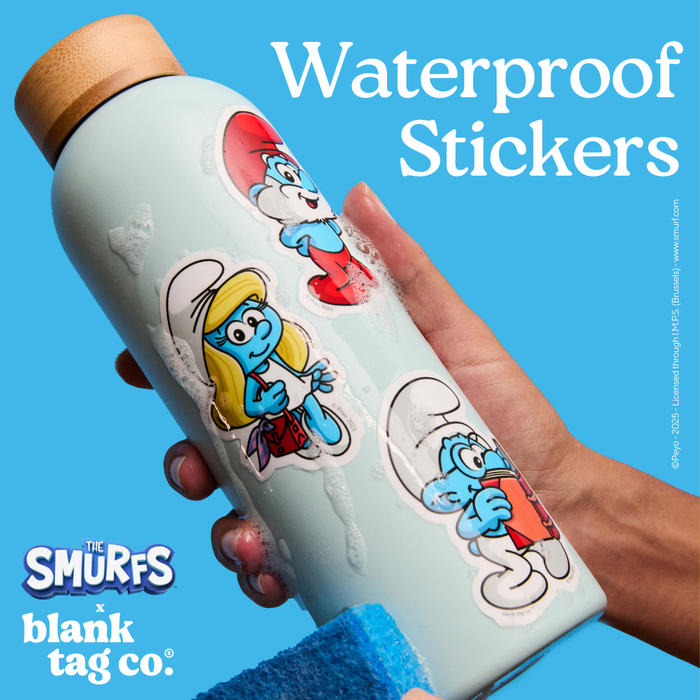 Smurfs® Waterproof Sticker - Doctor Smurf