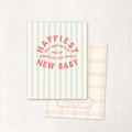snuggles & kisses new baby card