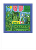 Sugar Snap Pea Art Print ~Signed~