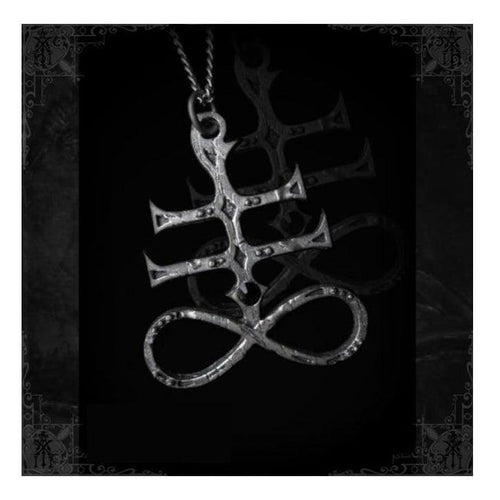 "Sulphury" Satanic Leviathan Cross pendant - The Luciferian Apotheca