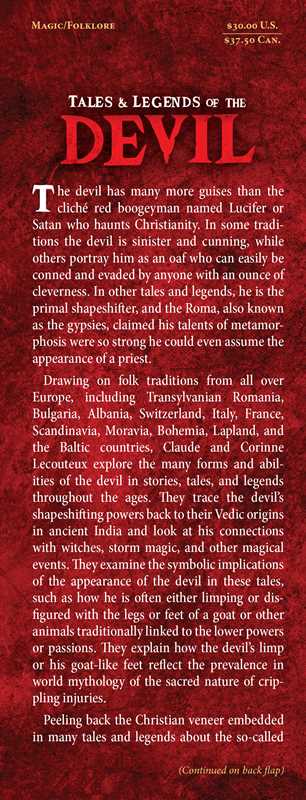 Tales and Legends of the Devil by Claude Lecouteux| Hardcover| 240 pages | English